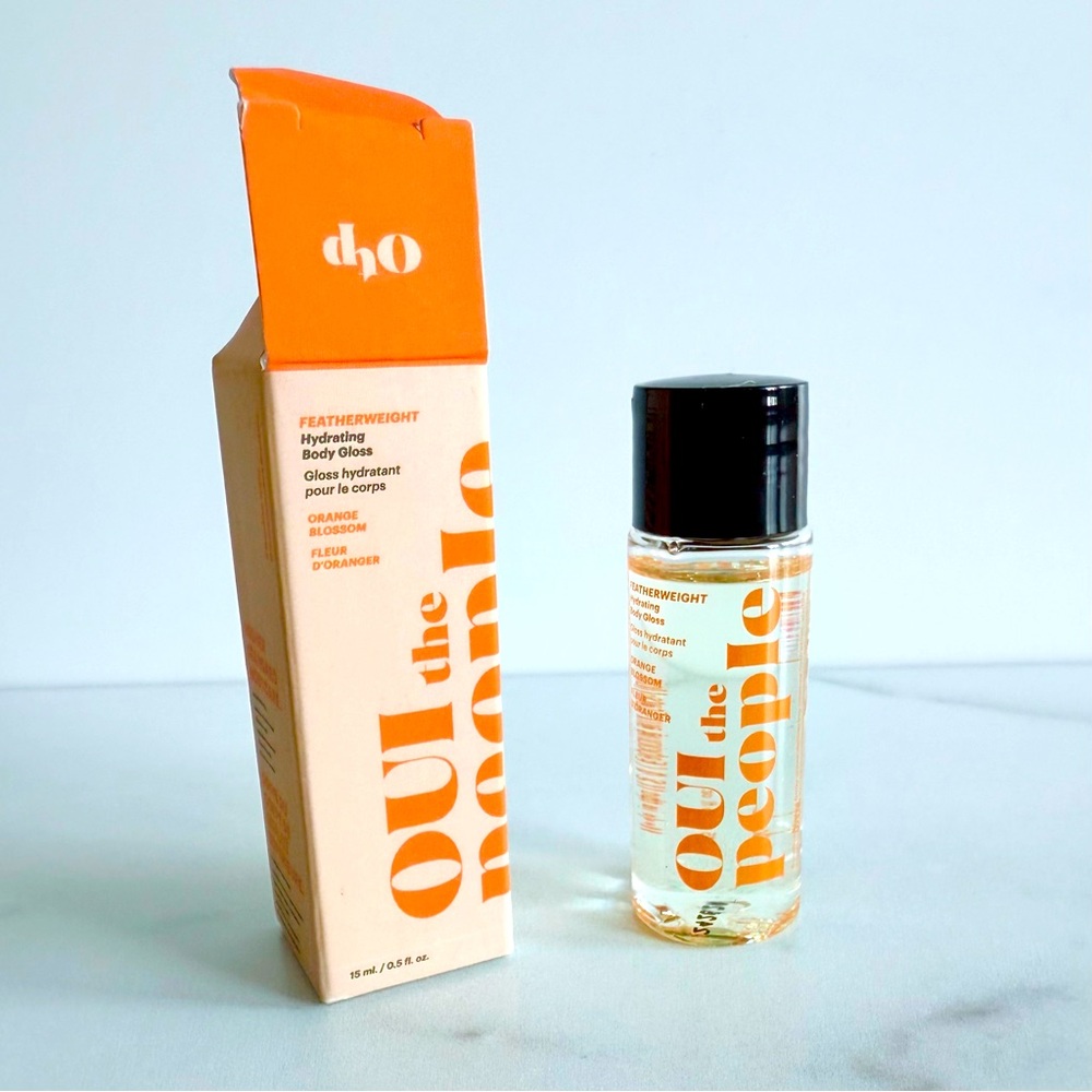 OUI the people - Hydrating Body Gloss Orange Blossom, Travel Size 15 ml